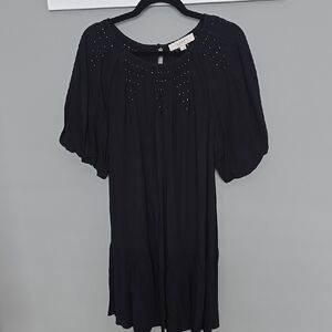 Loft bubble sleeve dress